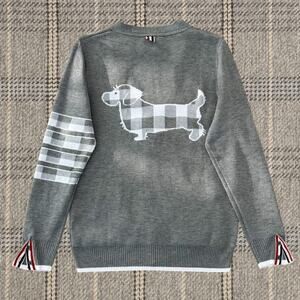 Thom Browne Unisex Gray Jacket